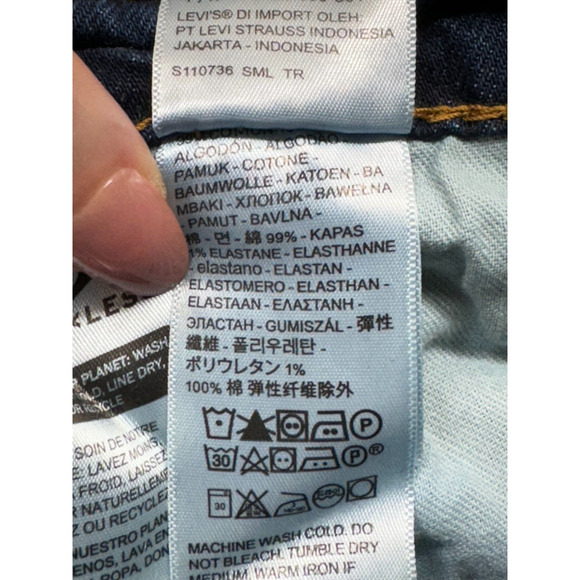 Levi's Jeans Mens 40x34 Blue 569 Loose Fit Straight Leg Medium Wash Denim - Picture 12 of 15